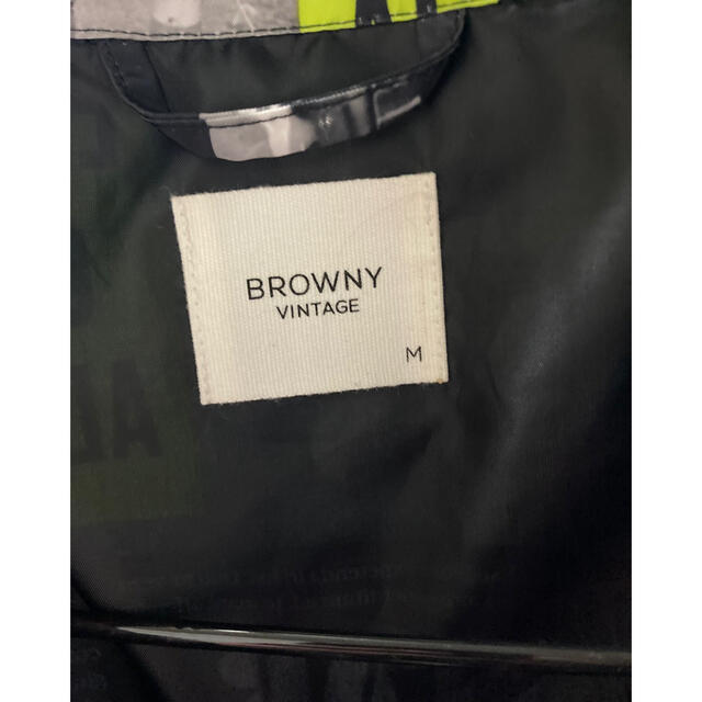 BROWNY(ブラウニー)の美品 ブラウニー Browny ナイロンジャケット ビンテージ 総柄 メンズのジャケット/アウター(ナイロンジャケット)の商品写真