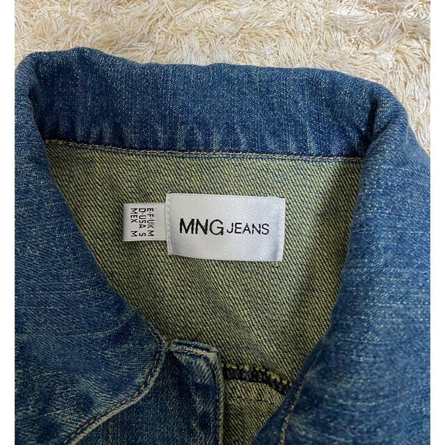 MANGO(マンゴ)のMANGO デニムジャケット レディースのジャケット/アウター(Gジャン/デニムジャケット)の商品写真