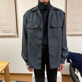 lemaire convertible collar shirt