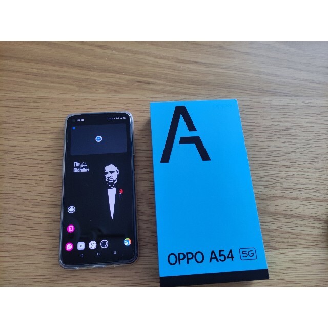 OPPO(オッポ)のoppo a54 5g au版  SIMロック解除 シルバーブラック 再出品 スマホ/家電/カメラのスマートフォン/携帯電話(スマートフォン本体)の商品写真