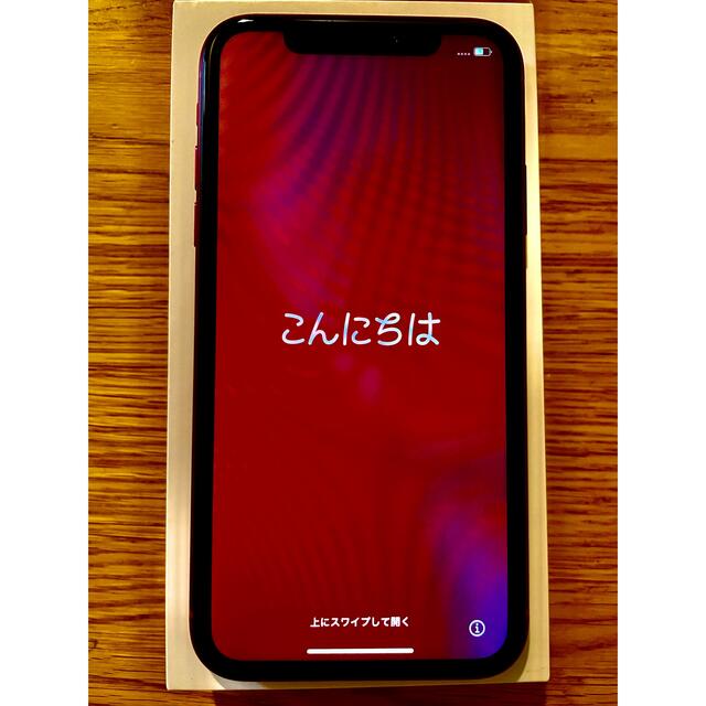 iPhone XR レッド　64GB SIMフリー