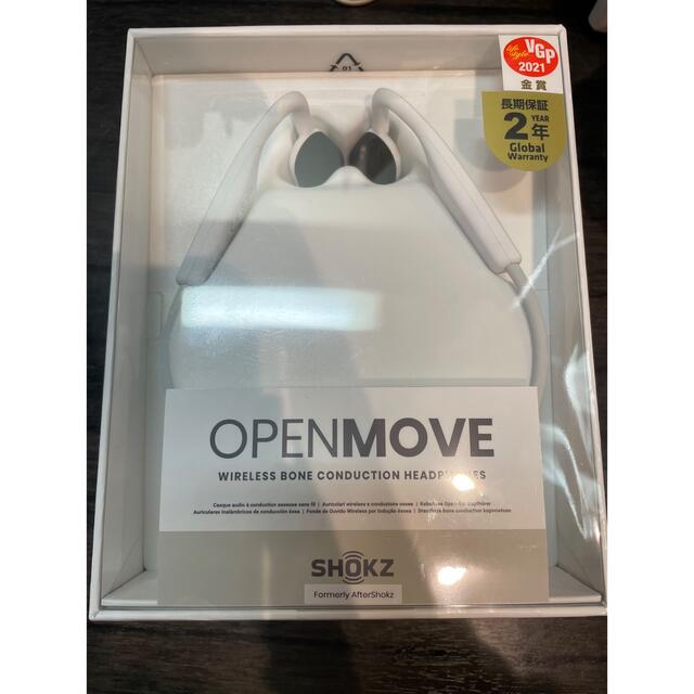 スマホ/家電/カメラ新品未開封　aftershokz OPENMOVE 骨伝導イヤホン