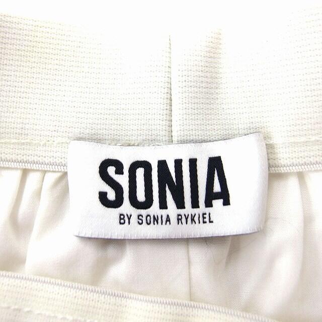 SONIA(ソニア)のSONIA SONIA RYKIEL タック フレアスカート ひざ丈 バイカラー レディースのスカート(ひざ丈スカート)の商品写真