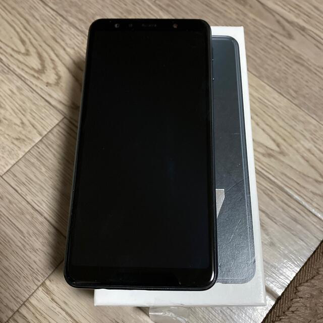 【美品】SAMSUNG Galaxy A7 ブラック SM-A750C