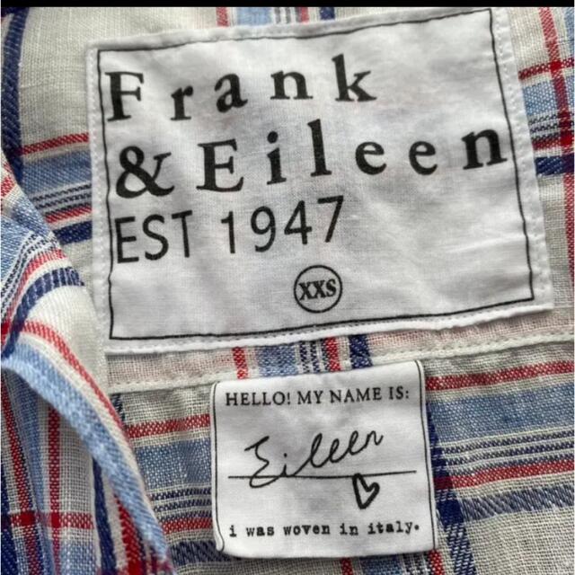 Frank&Eileen(フランクアンドアイリーン)のフランクアンドアイリーン リネン100% スキッパーシャツ チェック アイリーン レディースのトップス(シャツ/ブラウス(長袖/七分))の商品写真