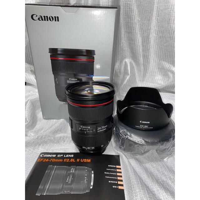 税込】 Canon - 極美品 Canon EF24-70mm F2.8L II USM レンズ(ズーム