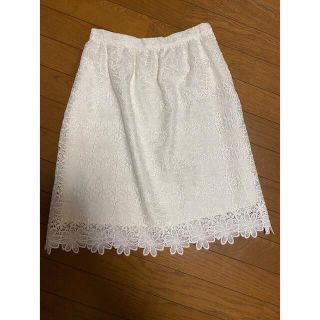 ウィルセレクション(WILLSELECTION)のウィルセレクション*レーススカート*タグ付き新品(ひざ丈スカート)