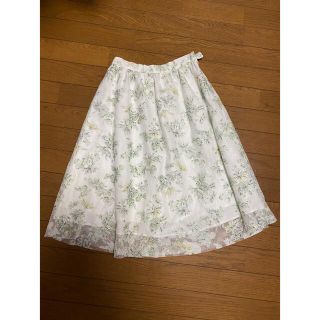 ウィルセレクション(WILLSELECTION)のウィルセレクション*花柄フレアスカート*未使用新品(ひざ丈スカート)