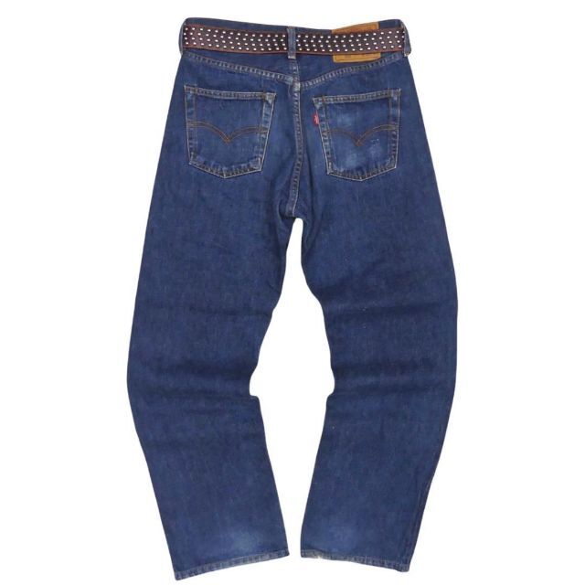 古着屋BLUESリーバイス502XXヴィンテージ復刻 W32 Levi’s ジーンズ 赤耳