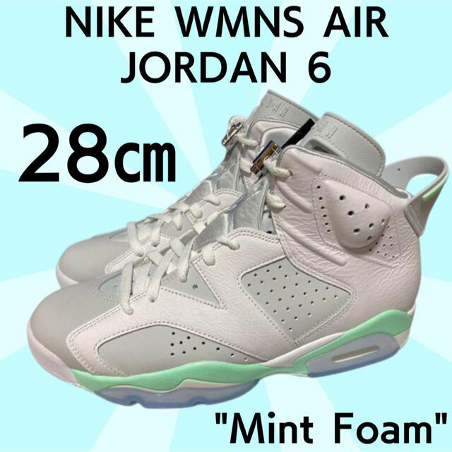 Nike WMNS Air Jordan 6 Mint Foam 28.0cm