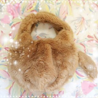 フランシュリッペ(franche lippee)のフランシュリッペ ねこファーバッグ(ハンドバッグ)