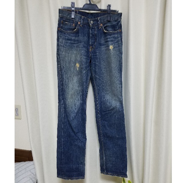 Levi's　501 ダメージデニム