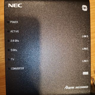 Aterm WG1200HS3(PC周辺機器)