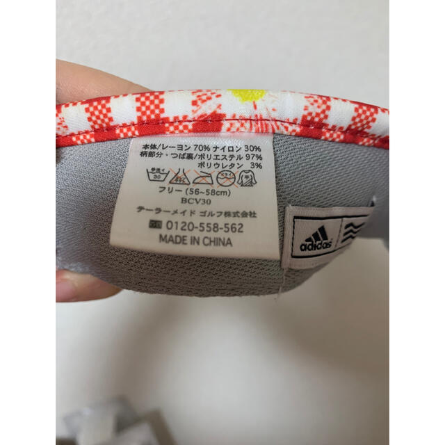 adidas(アディダス)のadidas サンバイザー レディースの帽子(その他)の商品写真