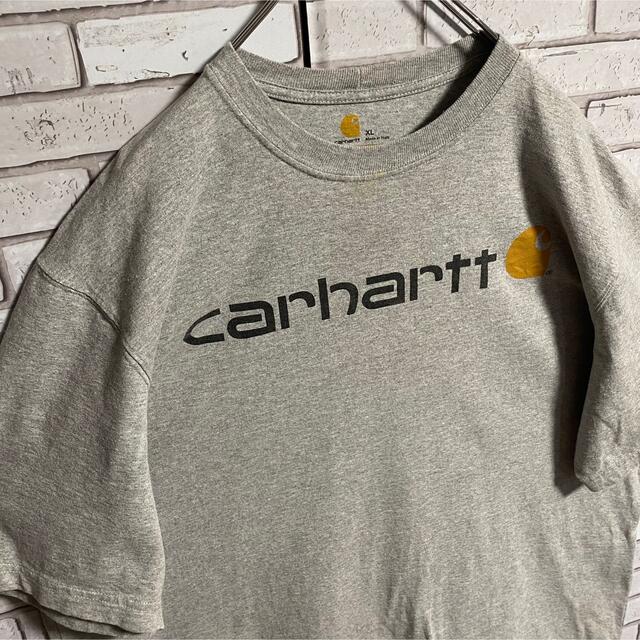 carhartt(カーハート)の90s 古着 カーハート XL プリントロゴ ビッグシルエット ゆるだぼ メンズのトップス(Tシャツ/カットソー(半袖/袖なし))の商品写真