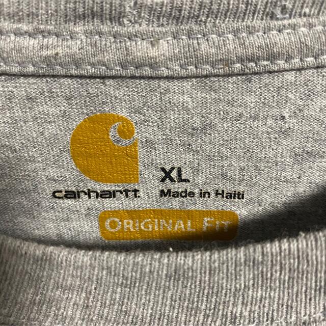 carhartt(カーハート)の90s 古着 カーハート XL プリントロゴ ビッグシルエット ゆるだぼ メンズのトップス(Tシャツ/カットソー(半袖/袖なし))の商品写真