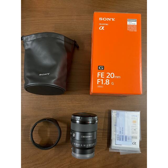 優れた品質 SEL20F18G 【美品】SONY - SONY ソニー F1.8G FE20mm