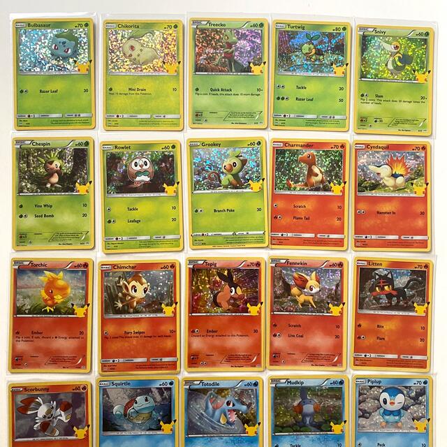 新品25パック アメリカ マクドナルド ポケモンカード 25周年 米国 マック