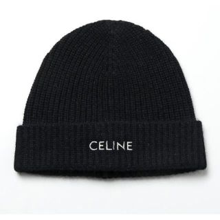 celine - ※新作【即完売】CELINE LOGO セリーヌ ビーニー ブラック の通販｜ラクマ