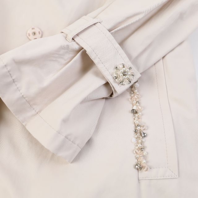 TO BE CHIC - 752a【新品】TO BE CHIC トレンチコートスプリングコート