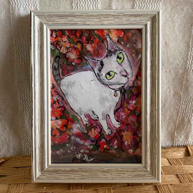 猫の絵画(手描き・原画) オリジナル キャンバス interomega.co.rs