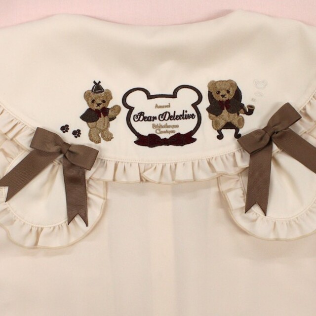 Amavel - 新品タグ付き くまの探偵さんネクタイ&チェックリボン
