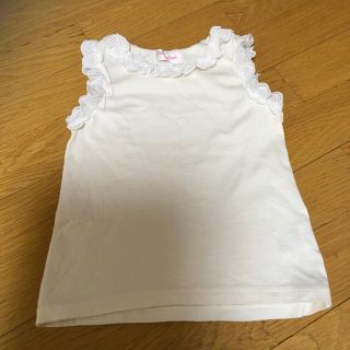 シャーリーテンプル(Shirley Temple)のシャーリーテンプル　ハートレースカットソー　120(Tシャツ/カットソー)