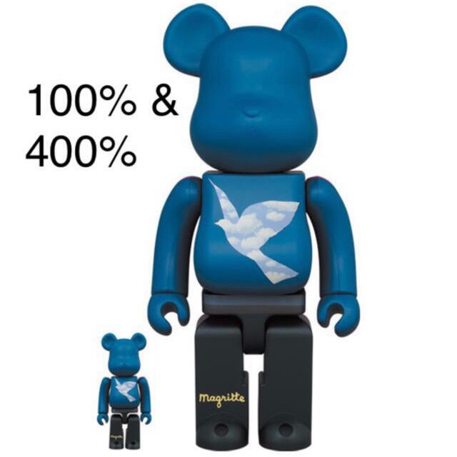 フィギュアBE@RBRICK Rene Magritte 100％ & 400％ - dibrass.com