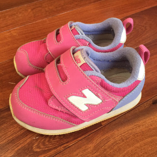 New Balance(ニューバランス)のニューバランス ピンク♡14.5 キッズ/ベビー/マタニティのベビー靴/シューズ(~14cm)(スニーカー)の商品写真