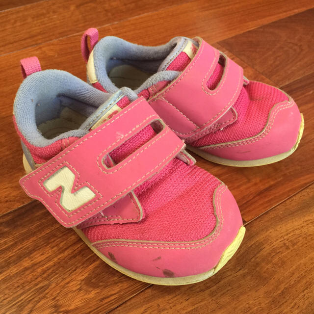 New Balance(ニューバランス)のニューバランス ピンク♡14.5 キッズ/ベビー/マタニティのベビー靴/シューズ(~14cm)(スニーカー)の商品写真