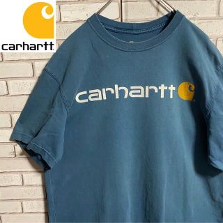 カーハート(carhartt)の90s 古着 カーハート プリントロゴ ビッグシルエット ゆるだぼ(Tシャツ/カットソー(半袖/袖なし))