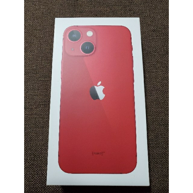 iPhone 13 mini RED 128GB simフリー