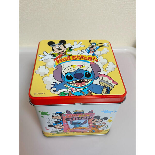 Disney - ディズニーランド お菓子缶 スティッチの通販 by Disney - ディズニーランド お菓子缶 スティッチの通販 by