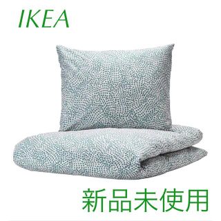 イケア(IKEA)の【IKEA】トレードクラッスラ　シングル布団カバーと枕カバーセット(シーツ/カバー)