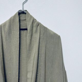 AP STUDIO アパルトモン レーヨン リネン シャツガウン ベージュ