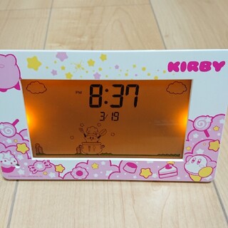 ニンテンドウ(任天堂)のアラームデジタルAZ81/星のカービィ 目覚まし時計(その他)