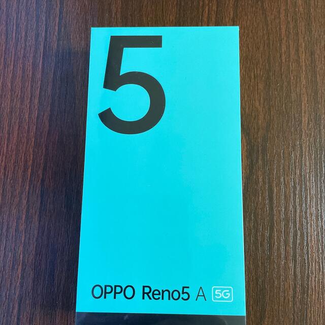 【新品・未開封】OPPO Reno5 A A101OP シルバーブラック