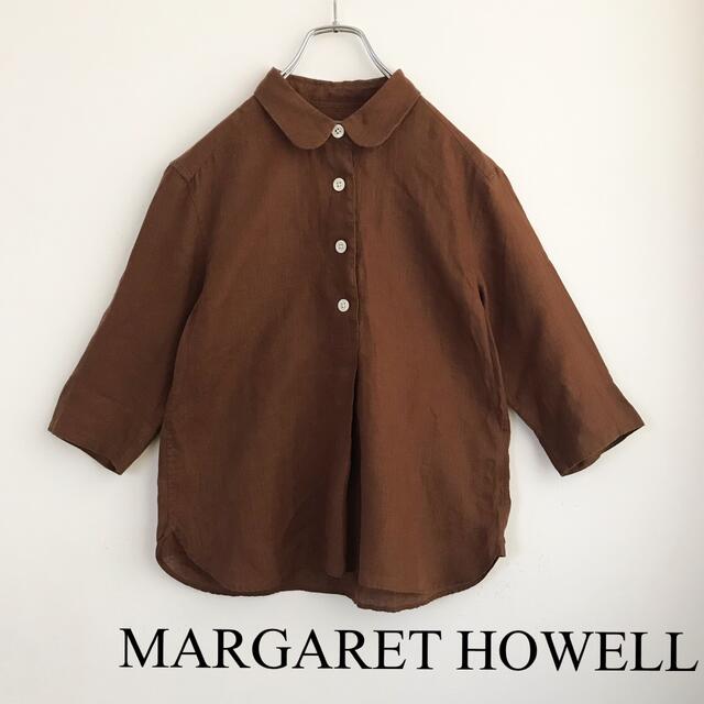 MARGARET HOWELL 丸襟ブラウス