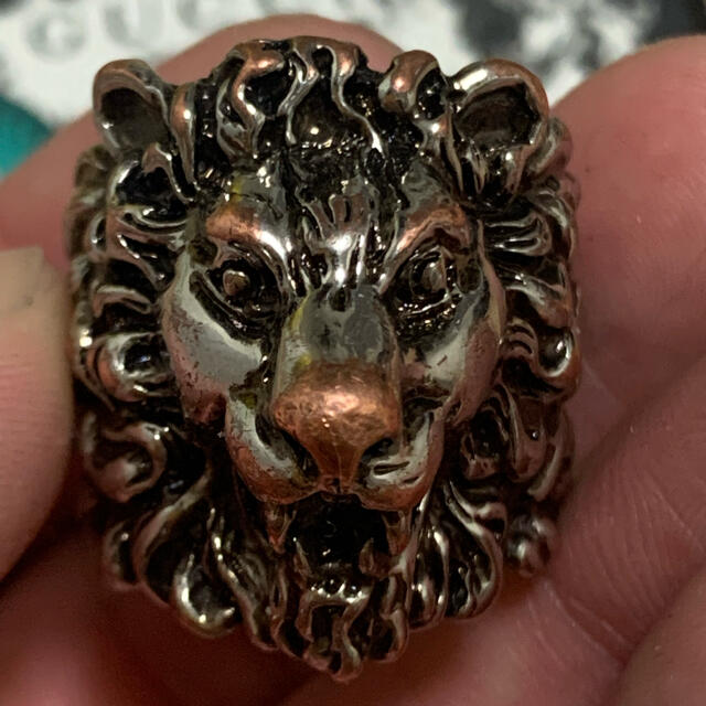 Gucci(グッチ)のGUCCI ライオンヘッドリング メンズのアクセサリー(リング(指輪))の商品写真