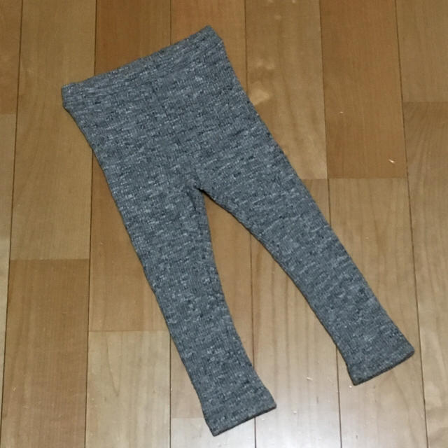 Old Navy(オールドネイビー)の《新品》リブ編みニットレギンス＊グレー キッズ/ベビー/マタニティのキッズ服女の子用(90cm~)(パンツ/スパッツ)の商品写真