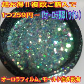 即決OK レーヌ森 ブレンドグリッター ラメ ホロ ネイル レジン  UVレジン(ネイル用品)