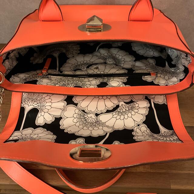 kate spade new york(ケイトスペードニューヨーク)のKate  spade new york bag orange ケイトスペイド鞄 レディースのバッグ(ハンドバッグ)の商品写真