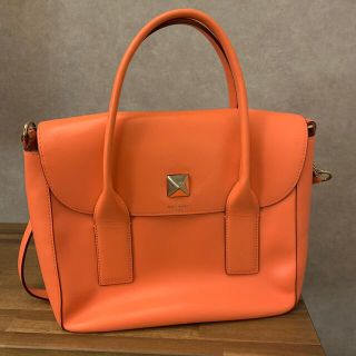 ケイトスペードニューヨーク(kate spade new york)のKate  spade new york bag orange ケイトスペイド鞄(ハンドバッグ)