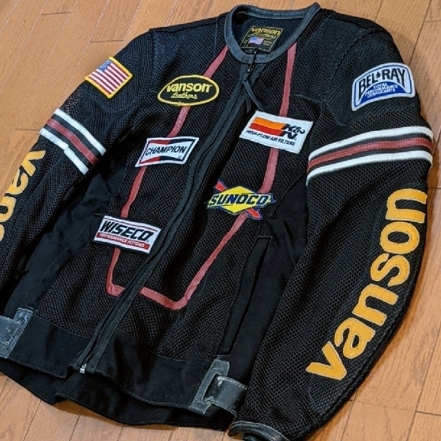 20000円 VANSON 希少꙳☆*゚バンソン L メッシュジャケット
