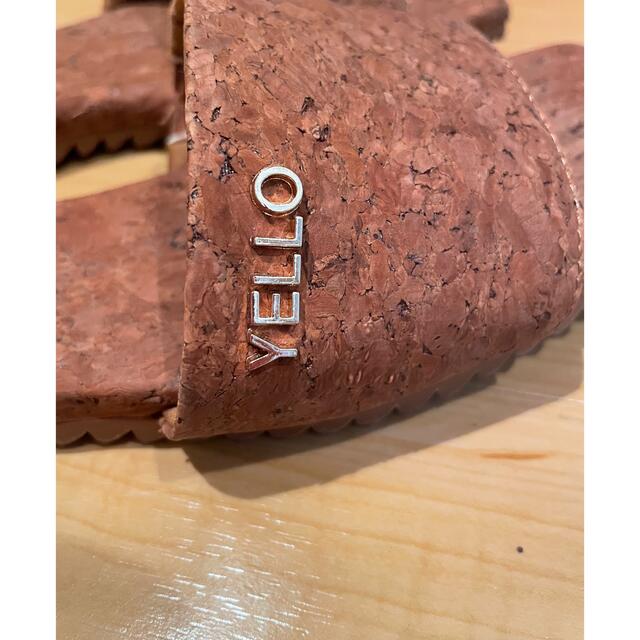 YELLO コルクサンダル レディースの靴/シューズ(サンダル)の商品写真