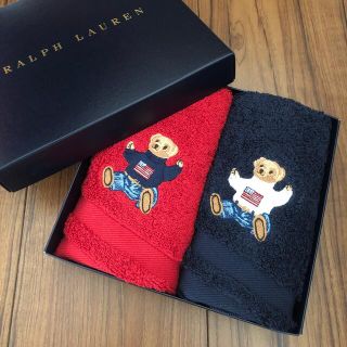 ラルフローレン(Ralph Lauren)のラルフローレン 新品ウォッシュタオルセット(タオル/バス用品)