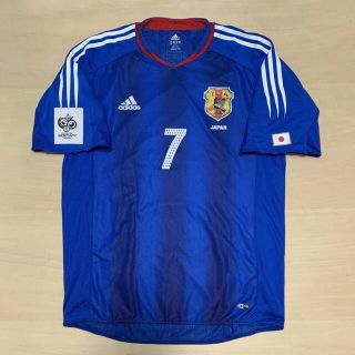 アディダス(adidas)の2004-2005年の日本代表 中田英寿選手の選手用オーセンティックユニフォーム(ウェア)