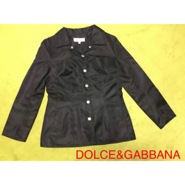 DOLCE&GABBANA  ドルチェ＆ガッバーナ　ジャケット　黒　38  M