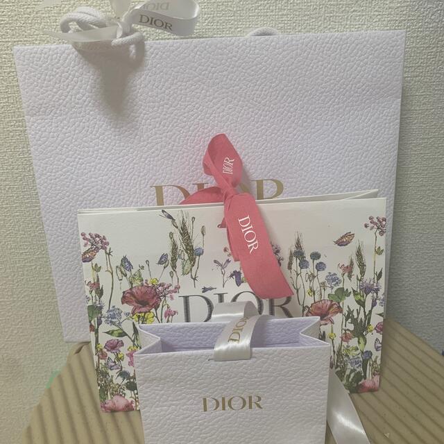 Dior(ディオール)のDIOR ショップ袋　3枚セット レディースのバッグ(ショップ袋)の商品写真