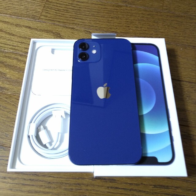 iPhone12 64GB未使用品　青ブルー